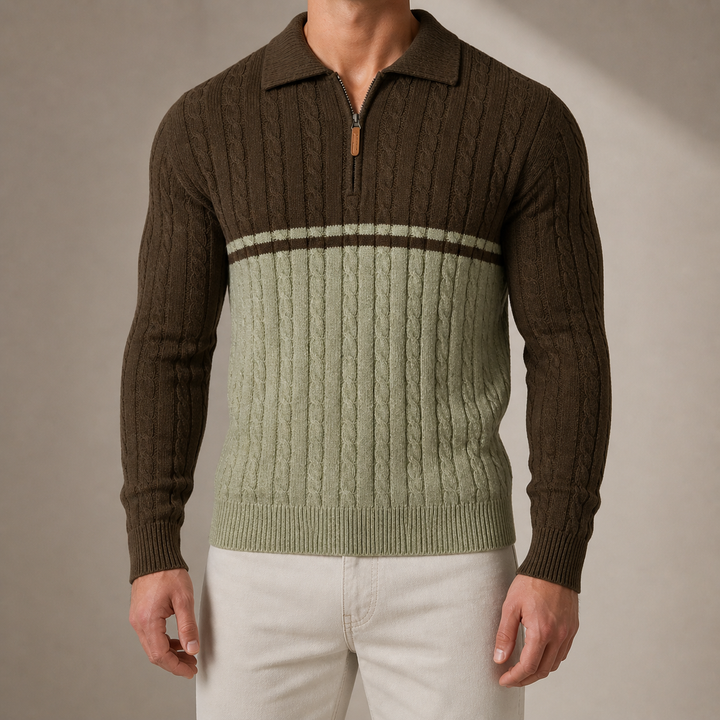 Giacca Zip Premium in Lana