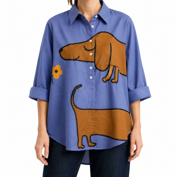 Amélie | Elegante Camicia Estiva in Lino