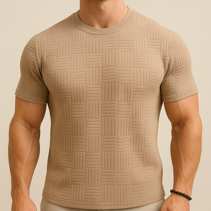 T-Shirt Sportiva Estiva da Uomo in Pile