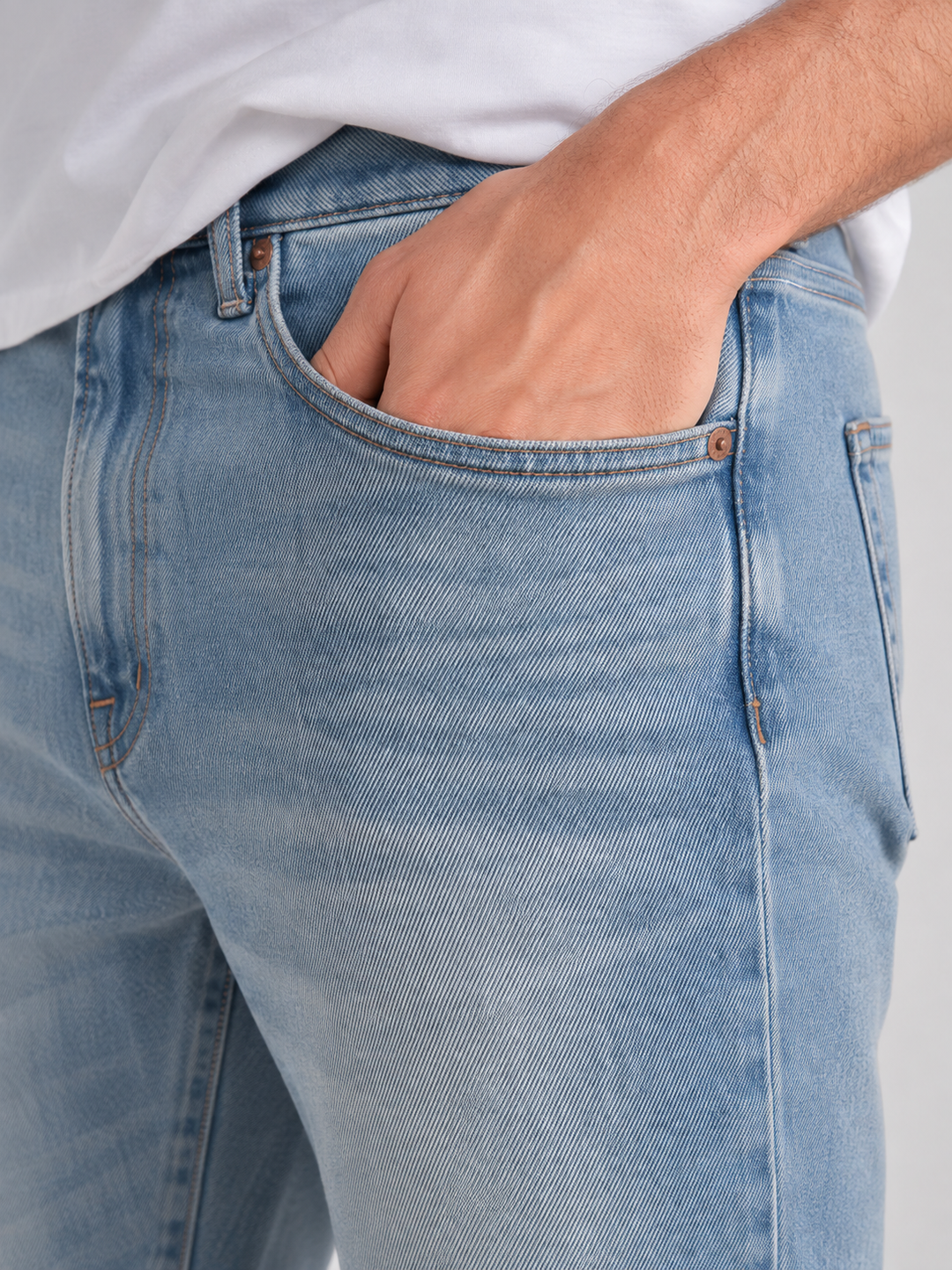 Jeans Classici a Taglio Dritto