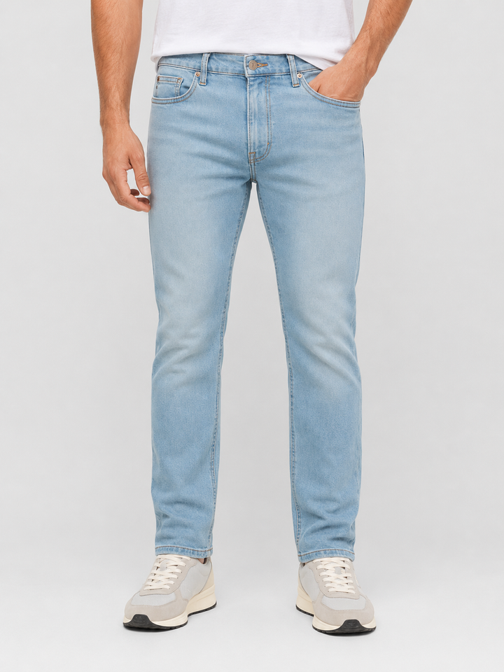 Jeans Slim Straight Stretch per Uomo