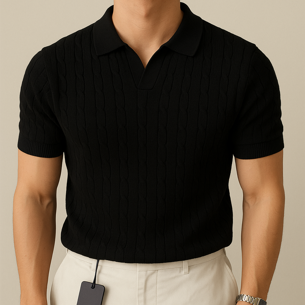 Polo shirt di lusso in maglia