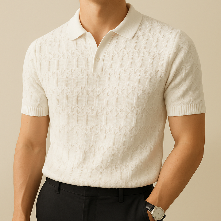 Polo shirt di lusso in maglia