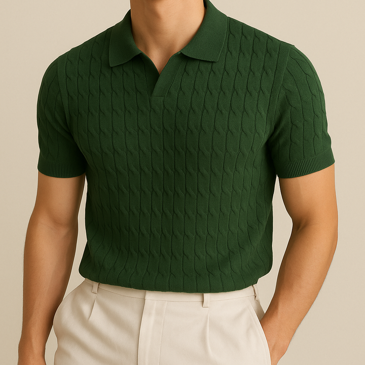 Polo shirt di lusso in maglia