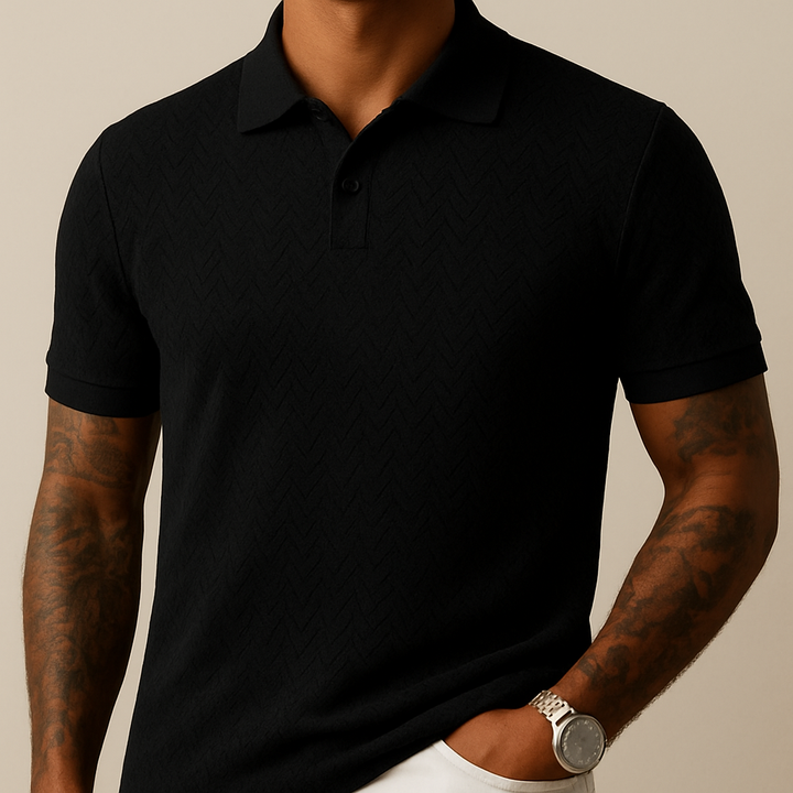 Polo da Uomo con Collo Moderno a Revers