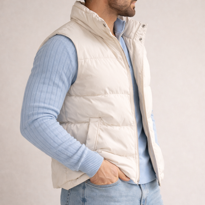 Gilet Puffer Trapuntato Premium