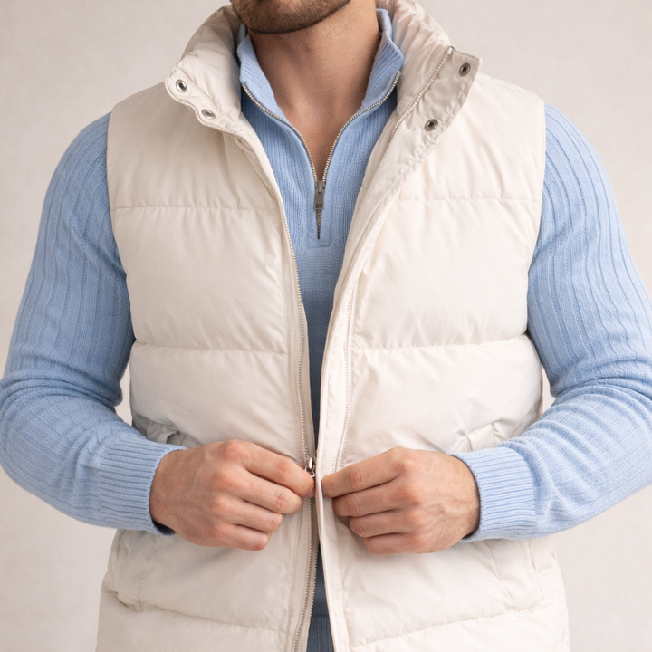 Gilet Puffer Trapuntato Premium