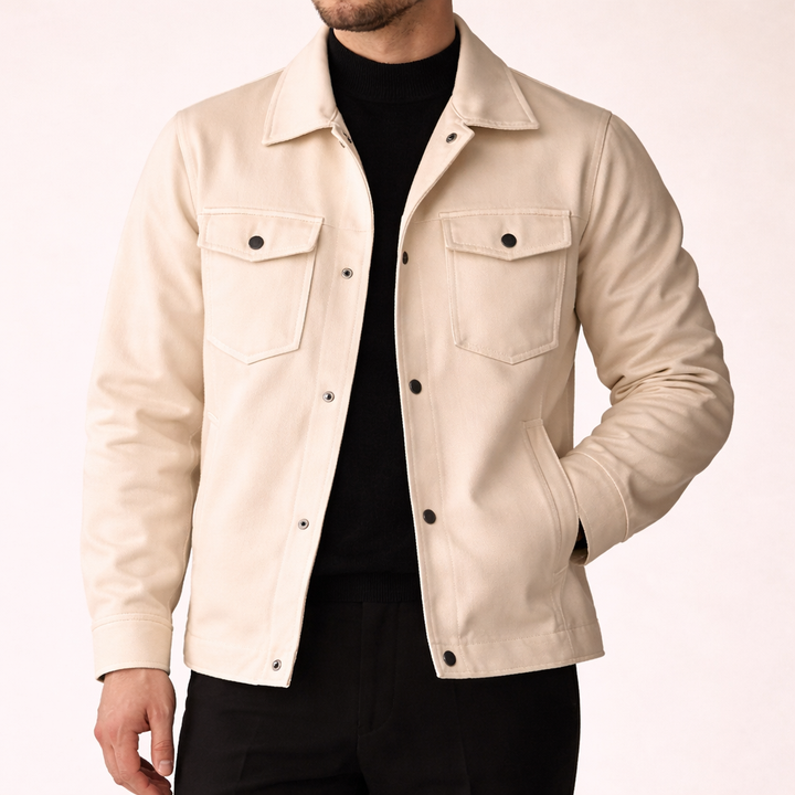 Giacca Utility Ecru Soft