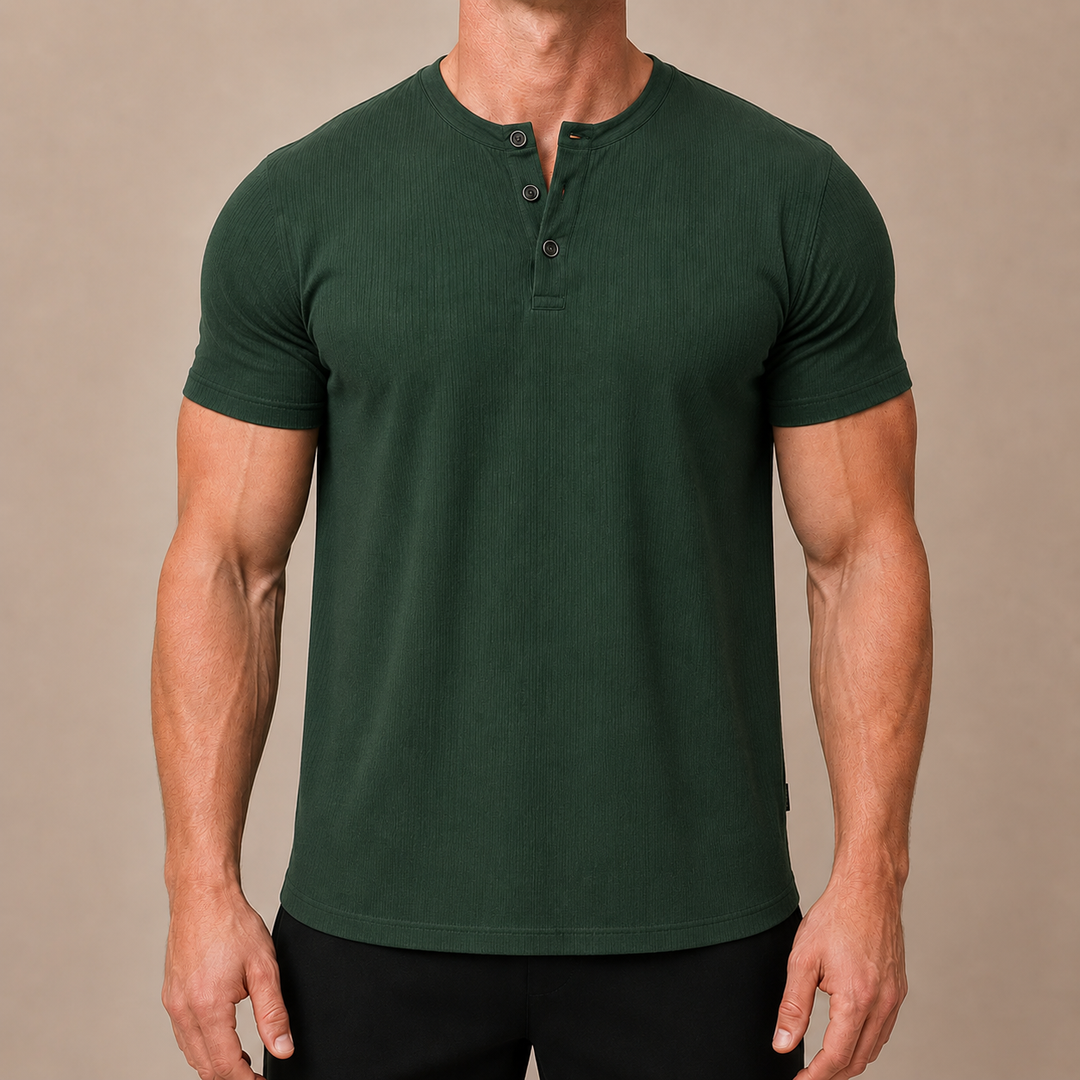 T-shirt Henley Slim Fit