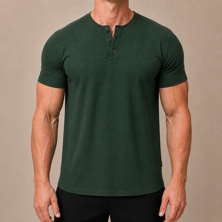T-shirt Henley Slim Fit