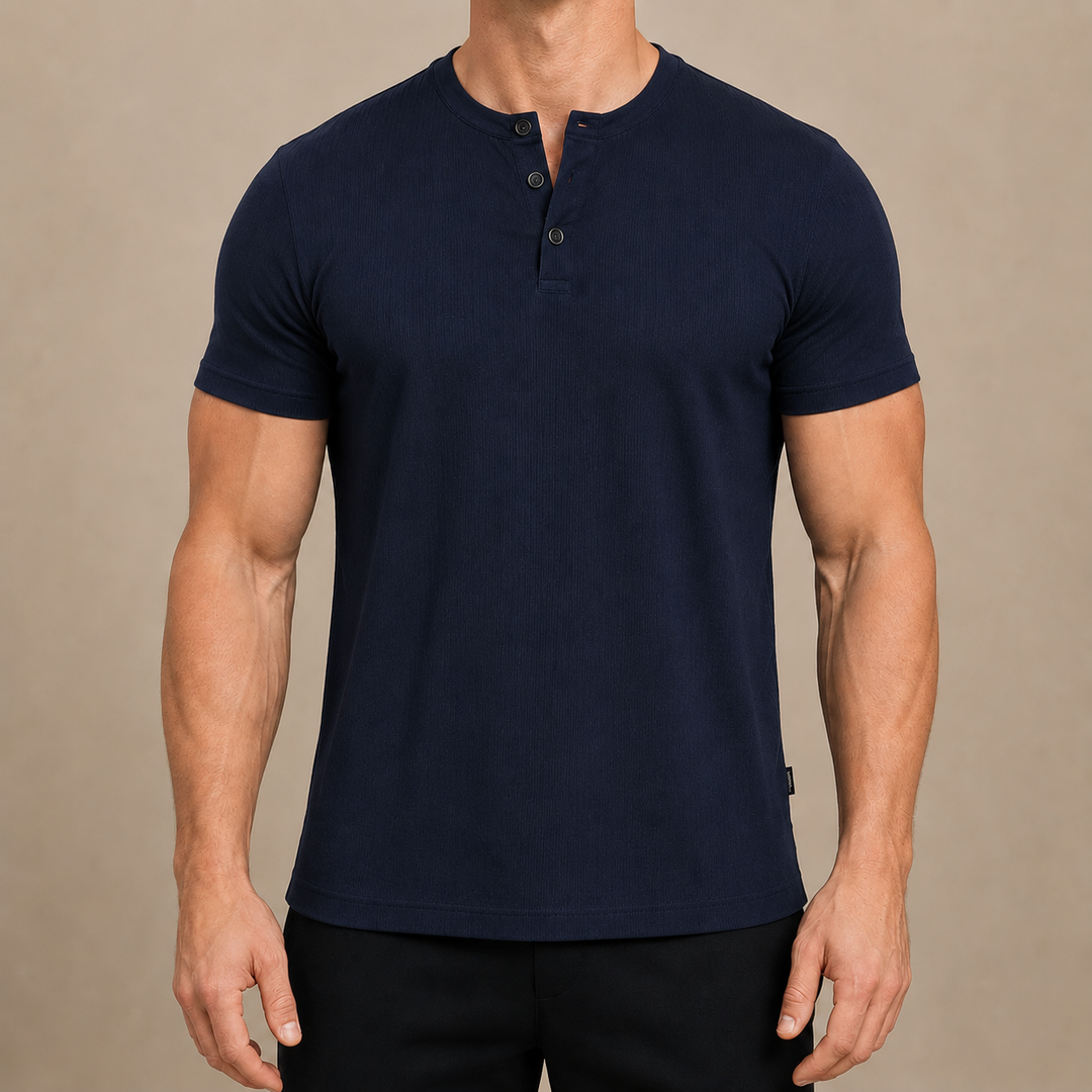 T-shirt Henley Slim Fit