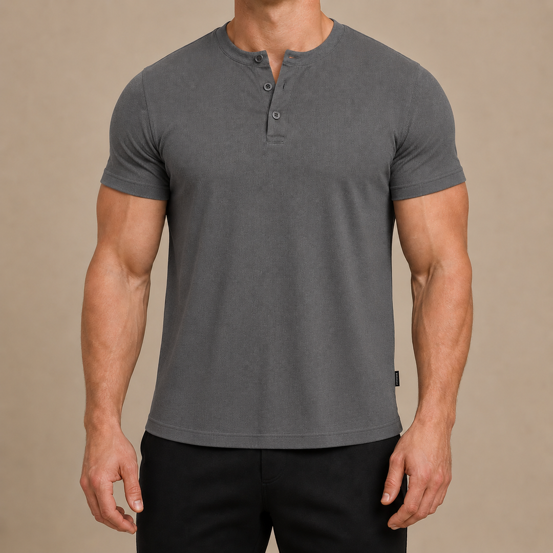 T-shirt Henley Slim Fit