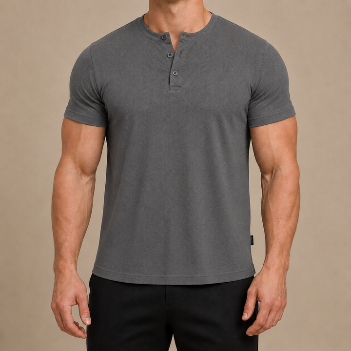 T-shirt Henley Slim Fit