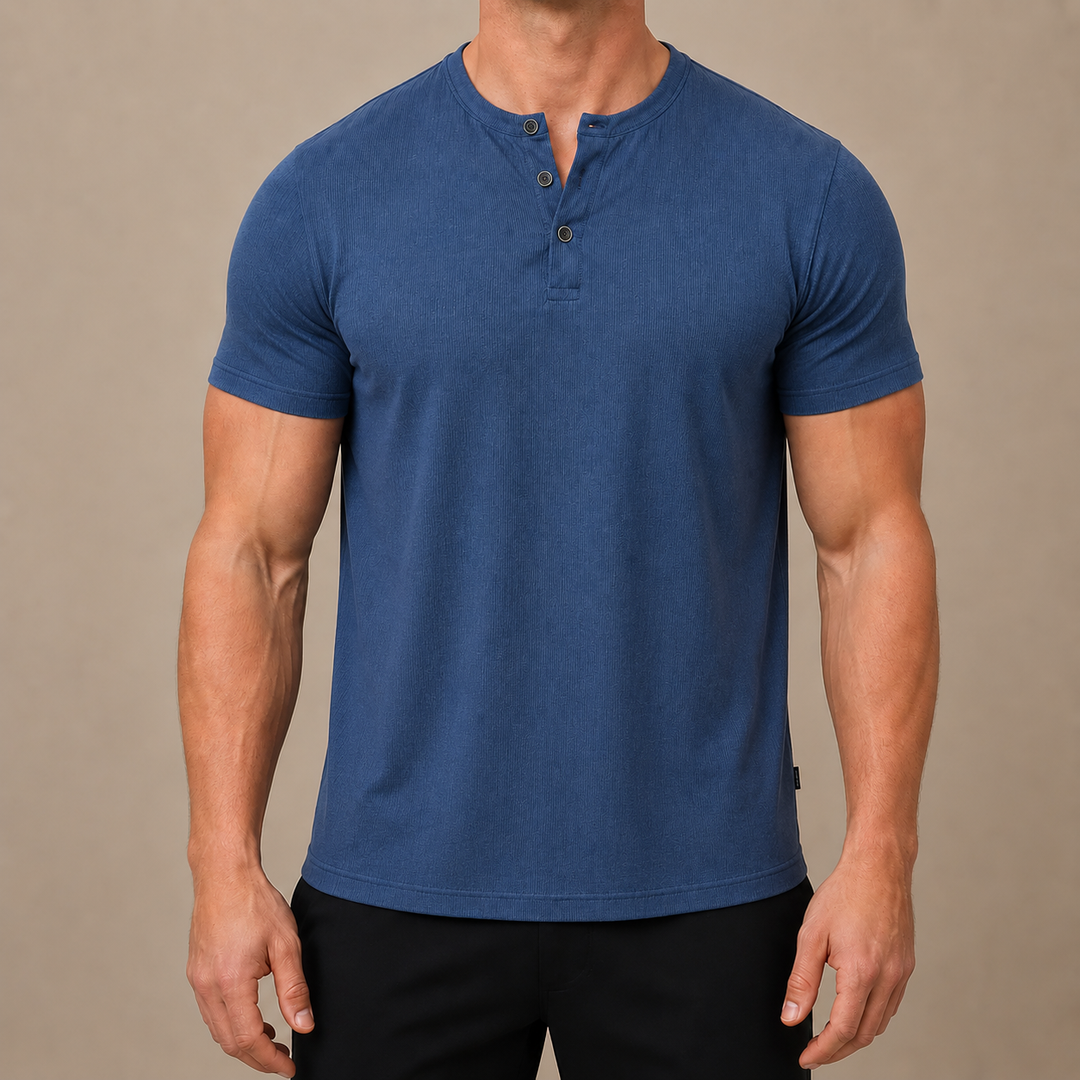 T-shirt Henley Slim Fit