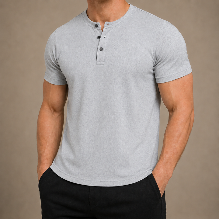 T-shirt Henley Slim Fit