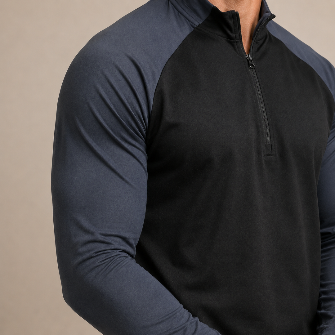 Maglietta Quarter-Zip Fit Performance