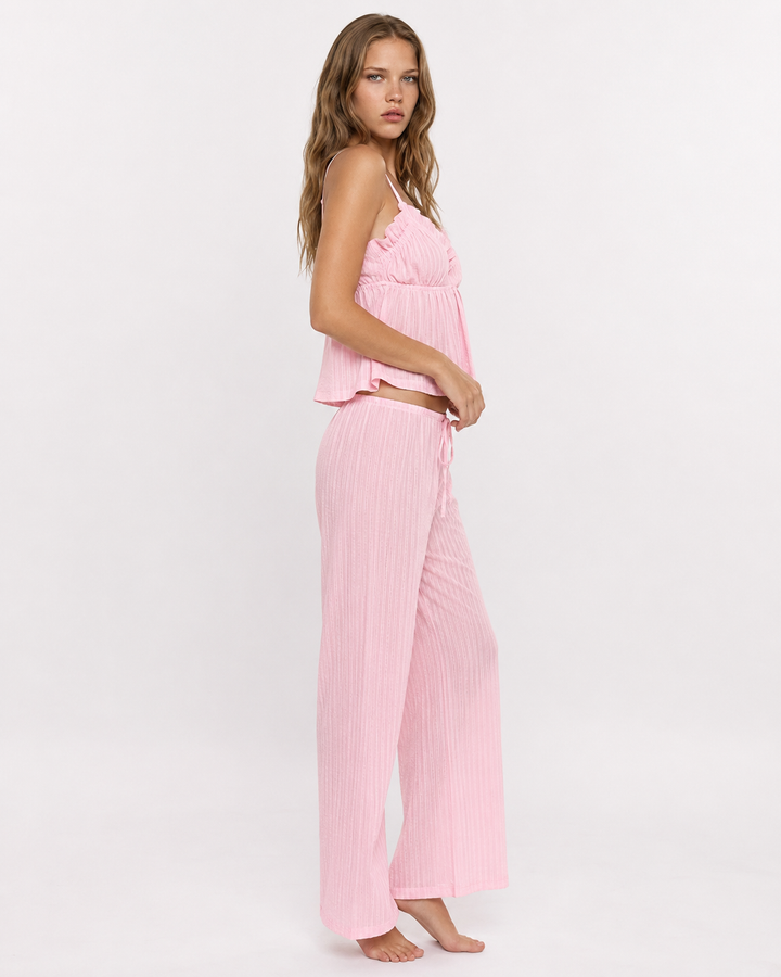 Coordinato relax – canotta babydoll e pantaloni larghi