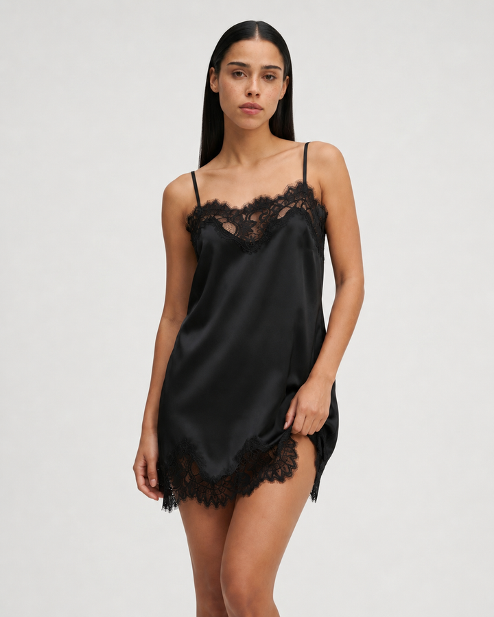 Muse – Abito in pizzo romantico con schiena aperta