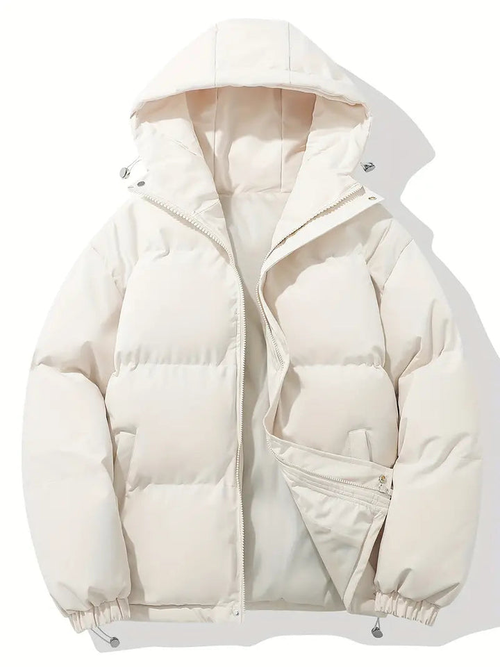 ELIDE, giacca imbottita con cappuccio – Luna Moda