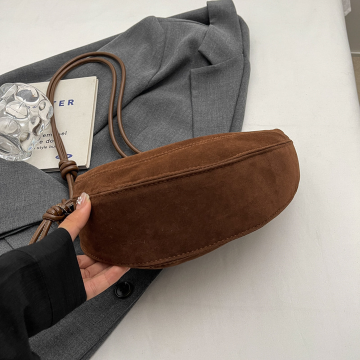 ERICA - Borsa a spalla in camoscio