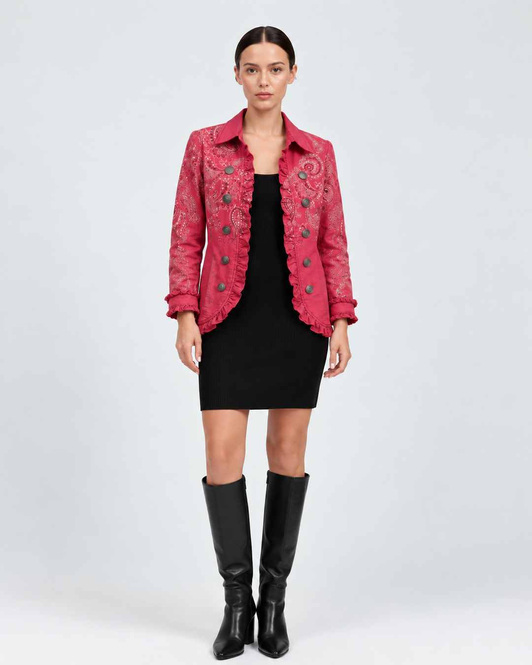 FLAVIA – Giacca con motivo paisley