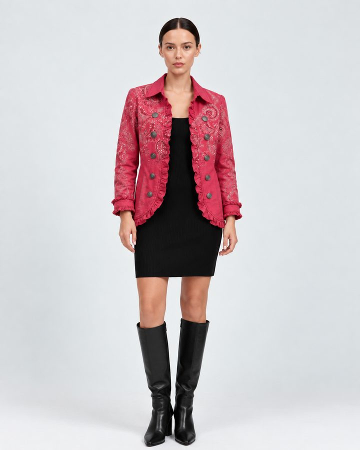 FLAVIA – Giacca con motivo paisley