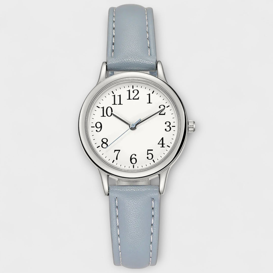 LUNA – Orologio minimalista blu con bracciale sottile