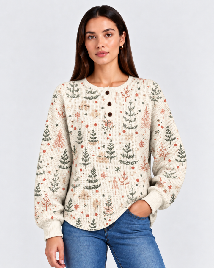LILIANA – Maglia con stampa botanica
