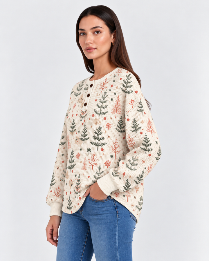 LILIANA – Maglia con stampa botanica