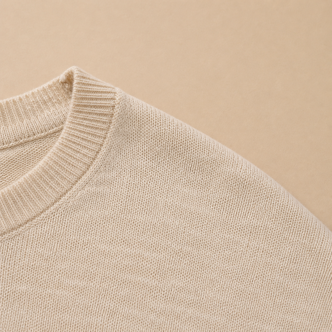 Maglione Essenziale in Lino e Cotone