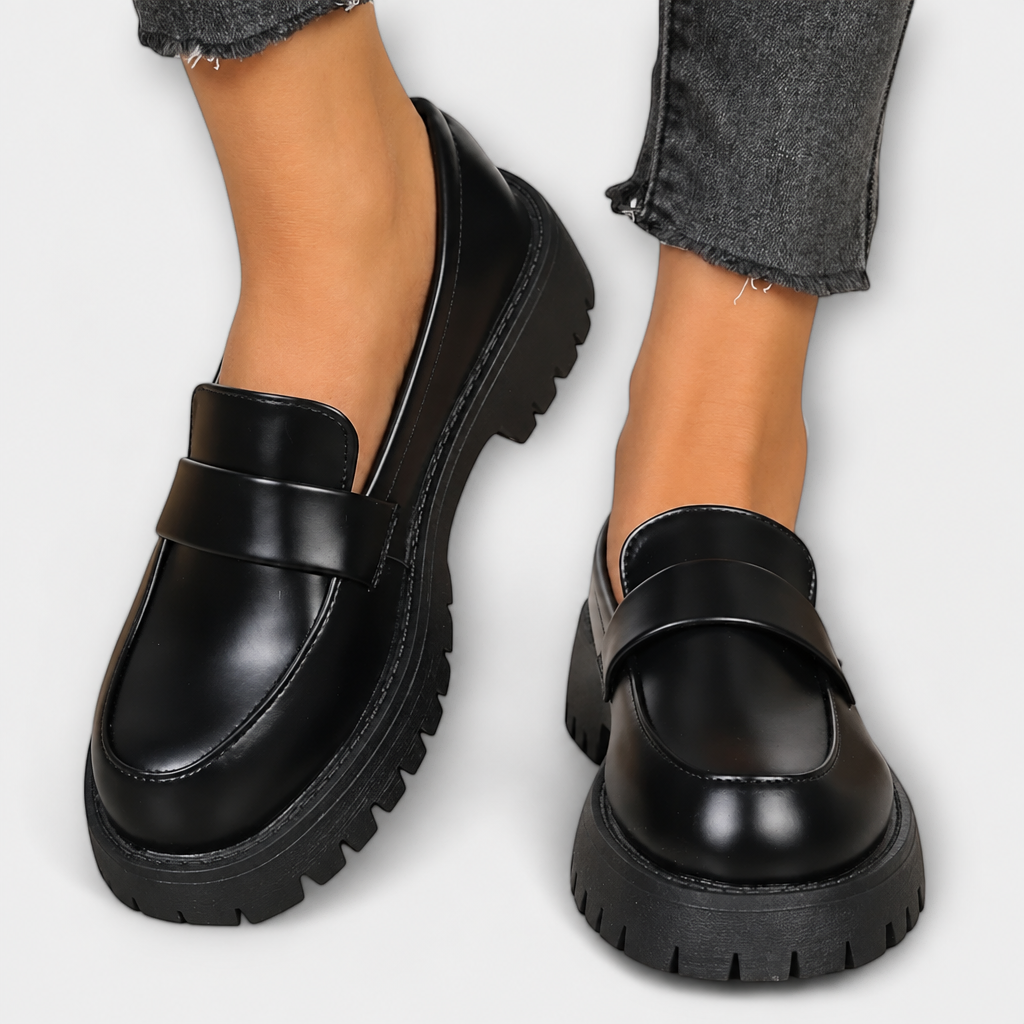 Noemi – Mocassino comfort con suola carrarmato