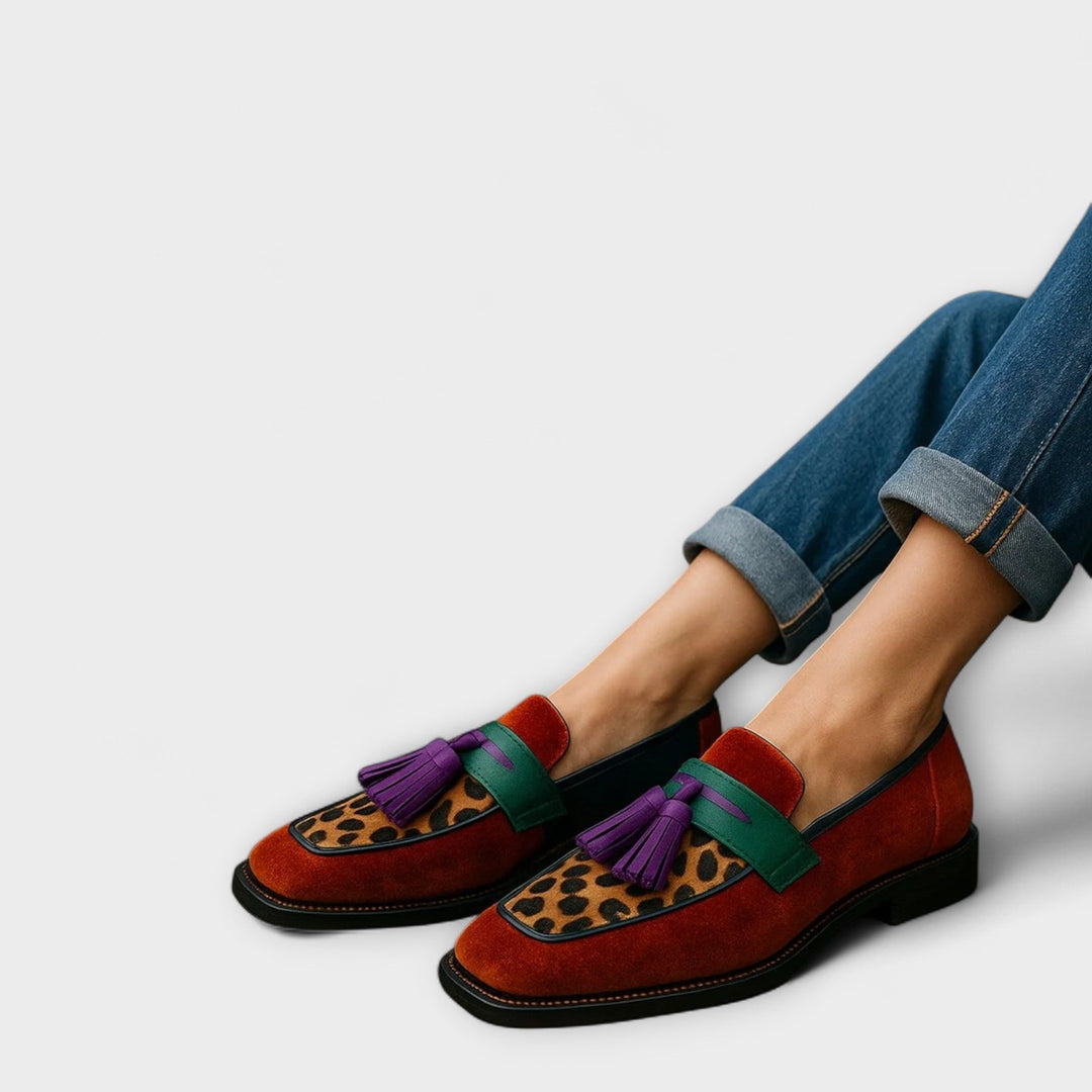 Olivia – Mocassino con dettagli ricamati