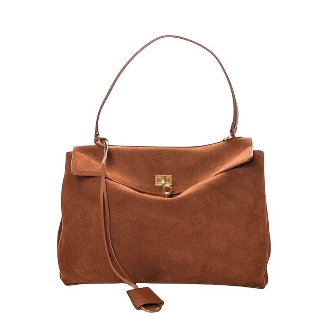 RAMONA – Borsa elegante con dettagli dorati