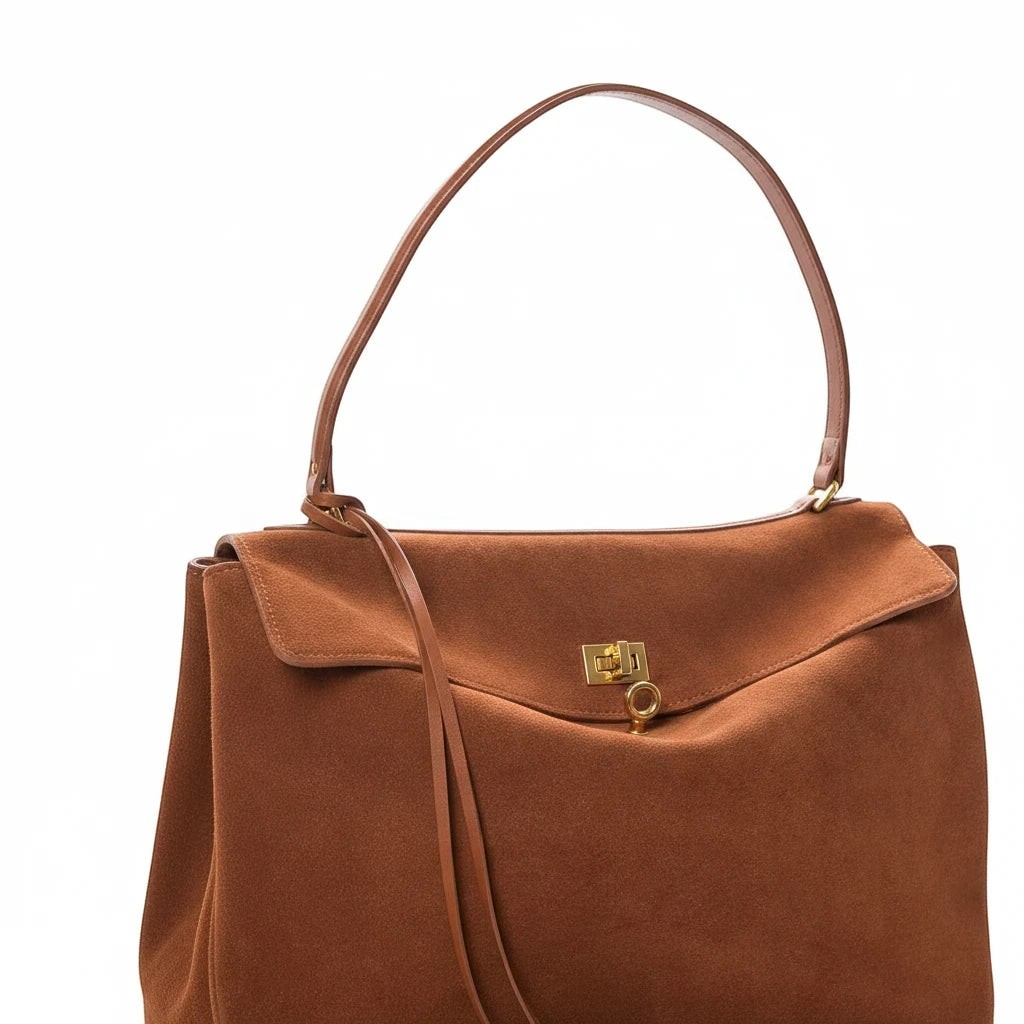 RAMONA – Borsa elegante con dettagli dorati