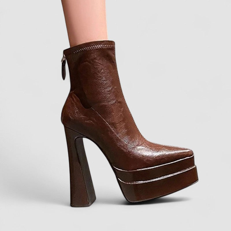 Caterina – Stivaletto con plateau
