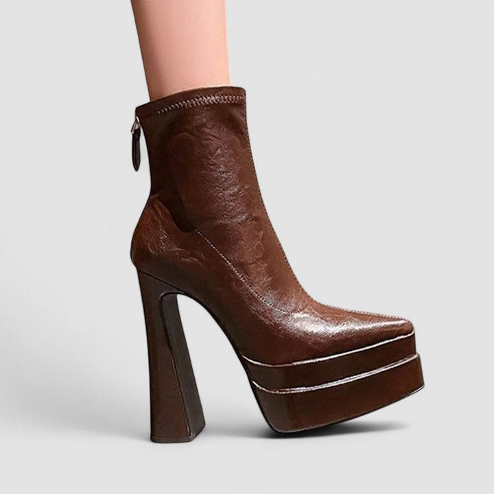 Caterina – Stivaletto con plateau