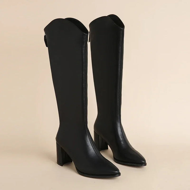 Diletta – Stivale alto con tacco