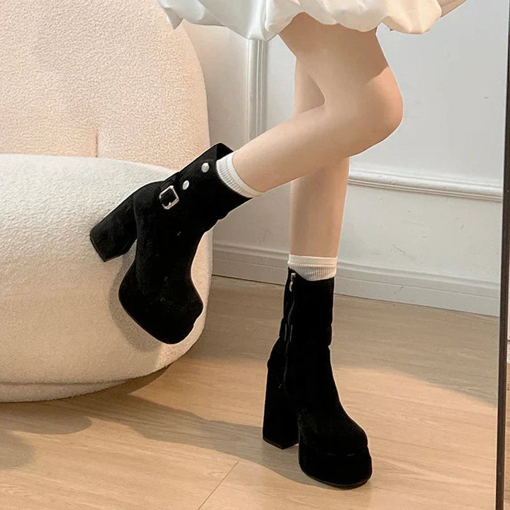 Tiziana – Stivaletto con plateau