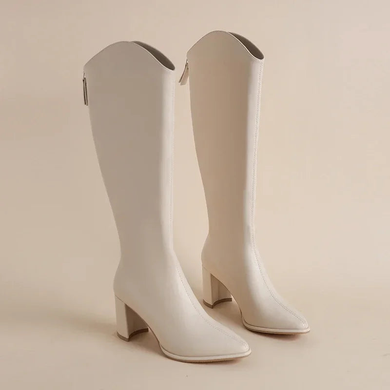 Diletta – Stivale alto con tacco