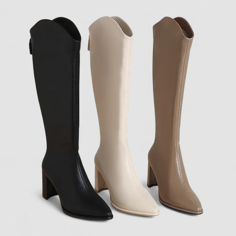 Diletta – Stivale alto con tacco
