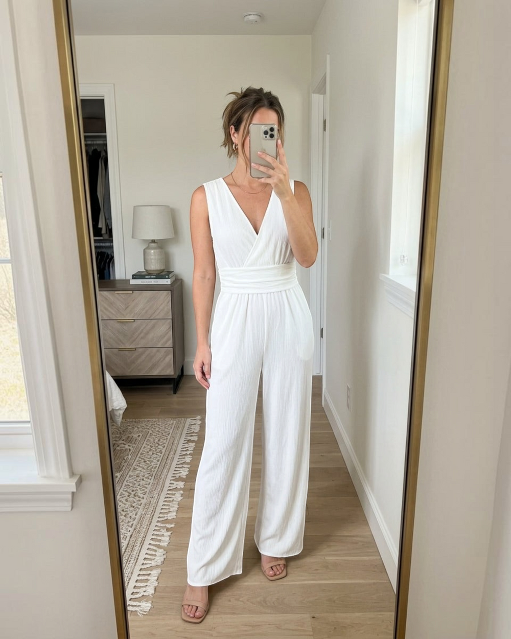 Tullia – Tuta elegante in bianco | Luna Moda