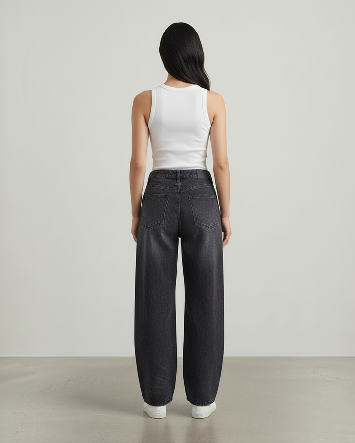BICE – Jeans morbidi a gamba larga
