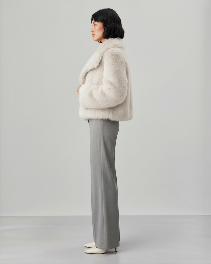 MARGHERITA – Cappotto con colletto ampio