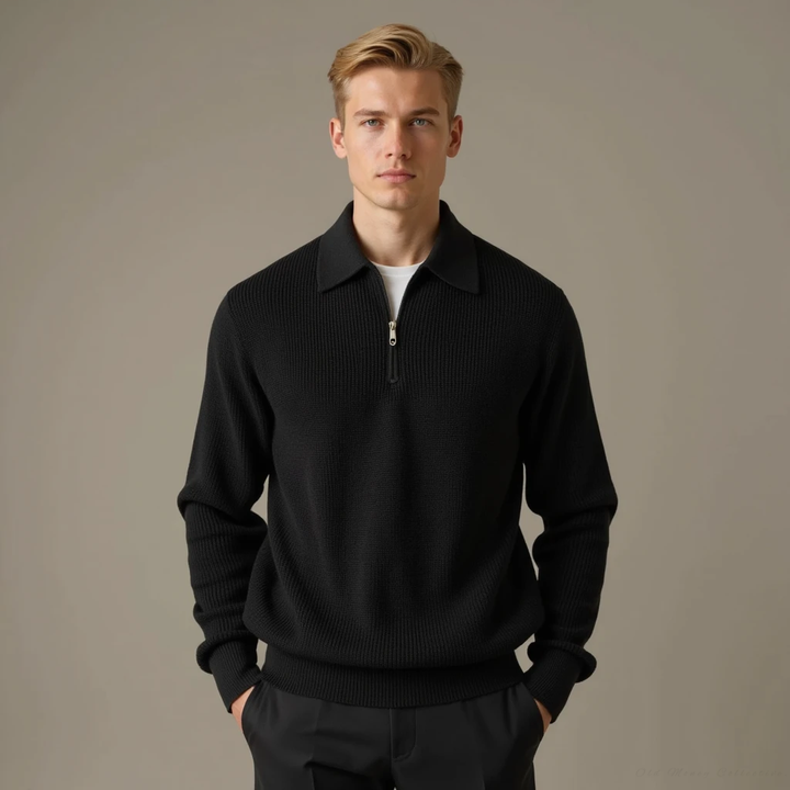 Maglione Zip-Up In Maglia Aspen