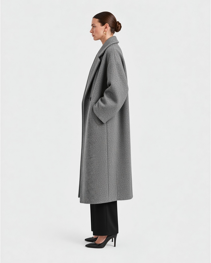 GENOVEFFA – Cappotto con collo ampio