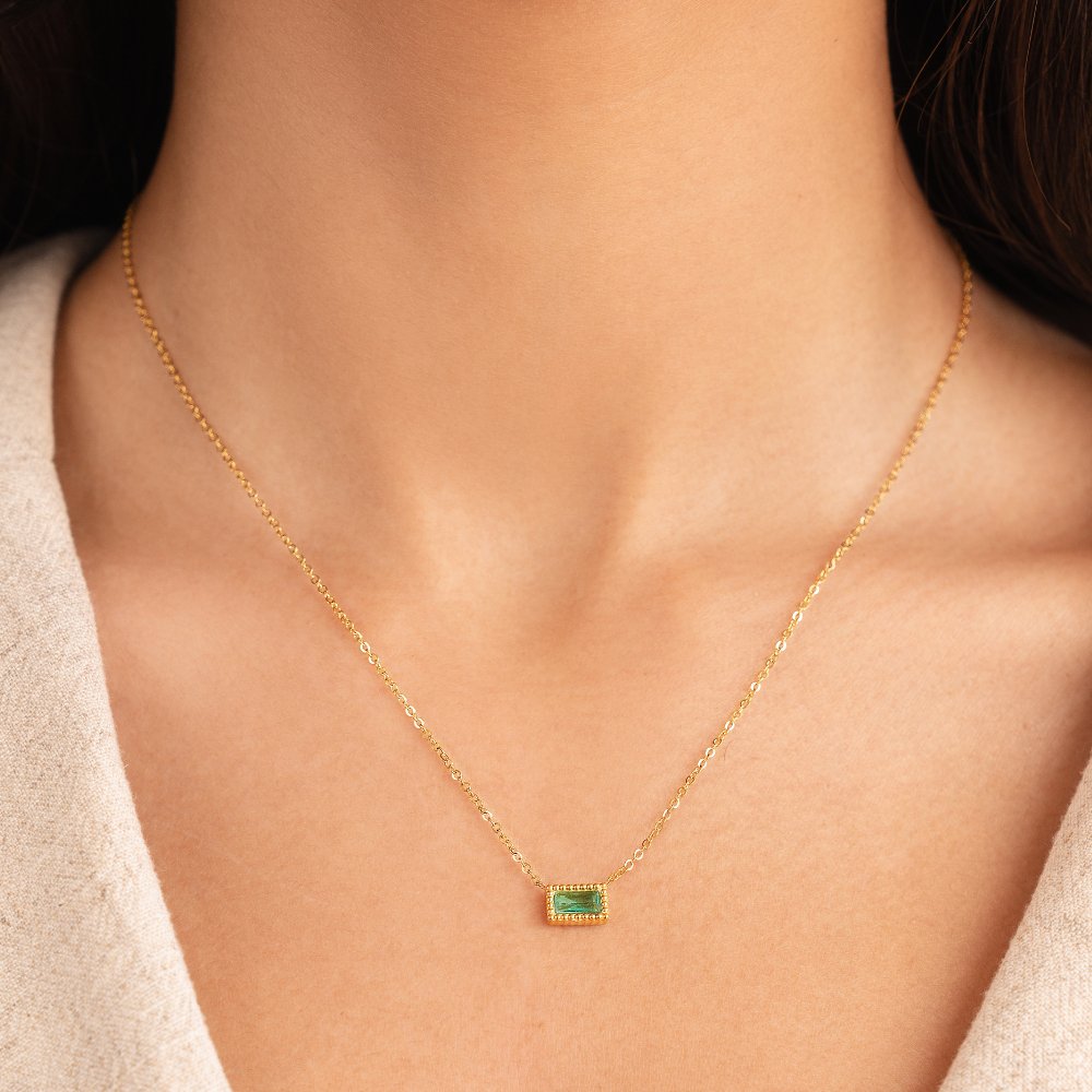 Collana con Pietra del Mese di Nascita