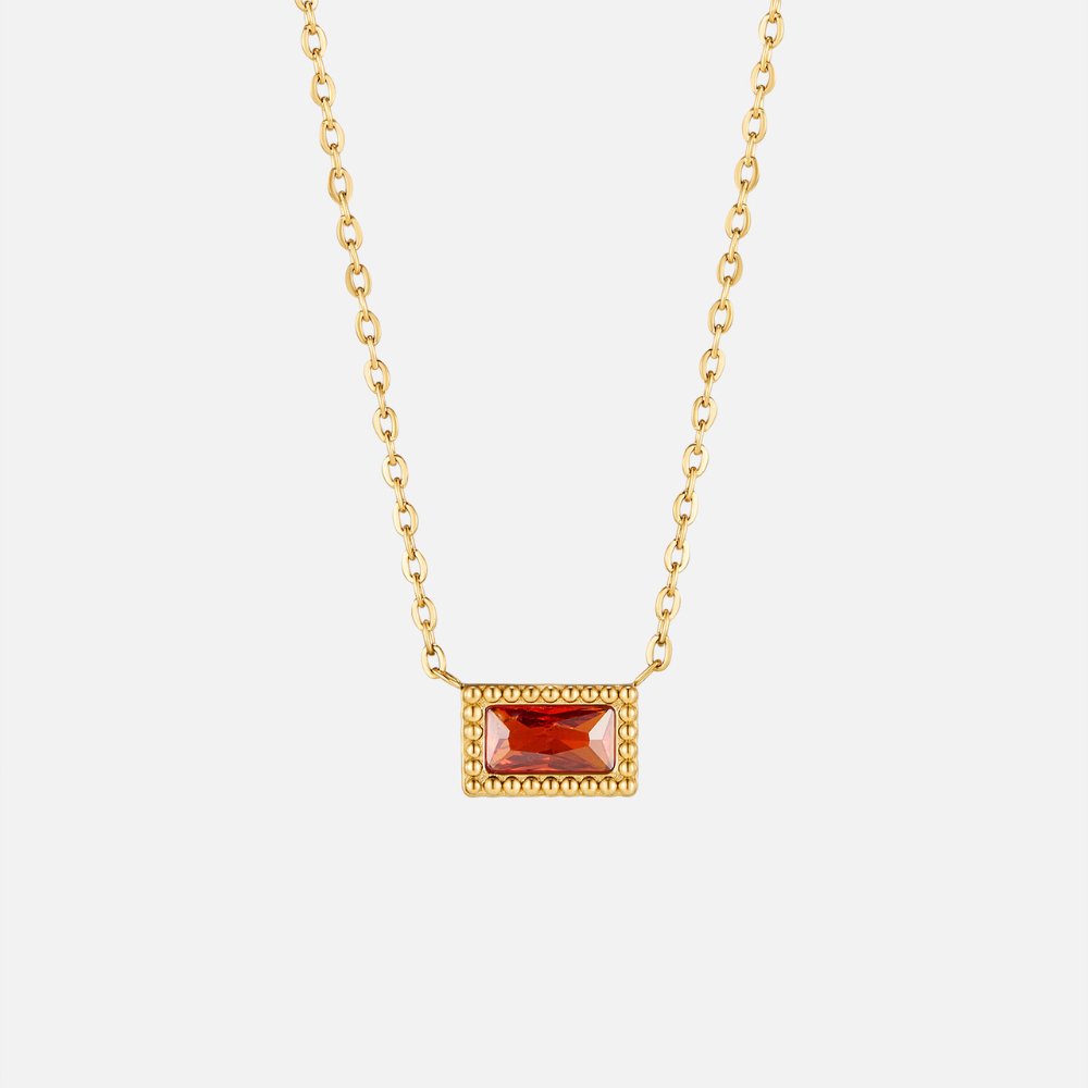 Collana con Pietra del Mese di Nascita