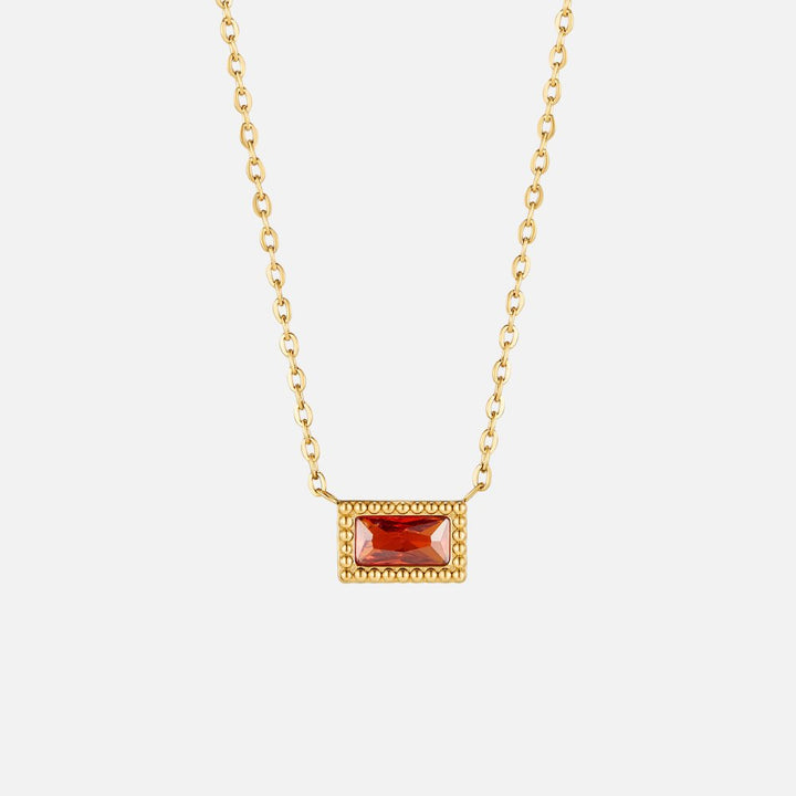 Collana con Pietra del Mese di Nascita
