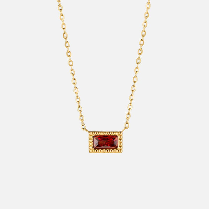 Collana con Pietra del Mese di Nascita