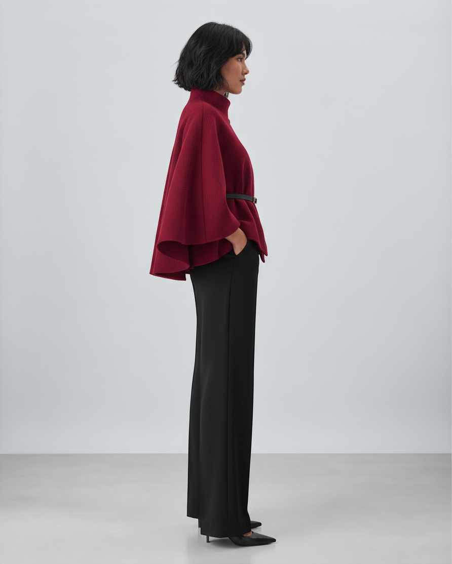 SERENA – Cappotto con maniche a farfalla
